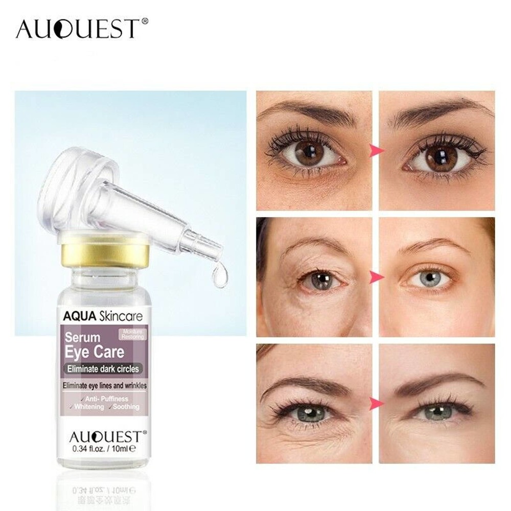 2 pack Eye Serum for Puffiness Eyes Bag Dark Circles Remover Moisturizing